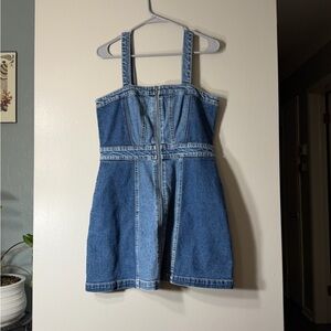 Wild Fable Denim Jacket with Yellow Stitching